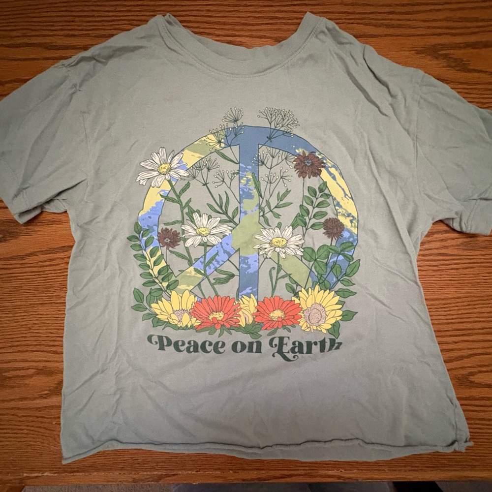 Awake Gray Cotton T-Shirt
